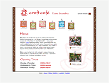 Tablet Screenshot of craftcafe-namibia.com